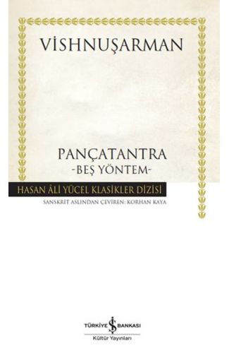 Pançatantra –Beş Yöntem- Hasan Ali Yücel Klasikleri (Ciltli)