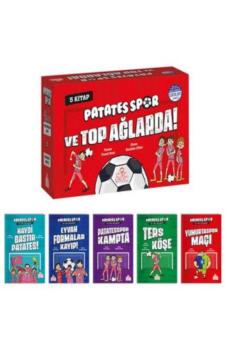 Patatesspor Ve Top Ağlarda (5 Kitap+Soru Kitapçığı)