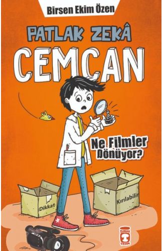 Patlak Zeka Cemcan - Ne Filmler Dönüyor (Fleksi Cilt)
