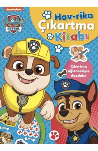 Paw Patrol - Hav-rika Çıkartma Kitabı