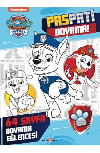 PAW Patrol - Paspati Boyama Kitabı