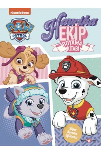 Paw Patrol Havrika Ekip Boyama Kitabı