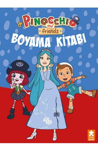 Pinocchio and Friends - Boyama Kitabı 2