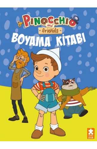 Pinocchio and Friends - Boyama Kitabı 3