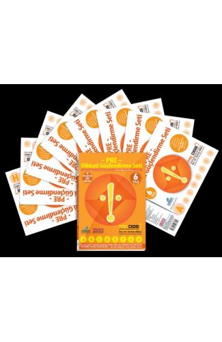 Pre Dikkati Güçlendirme Seti – Anasınıfı – 6 Yaş