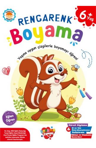 Rengarenk Boyama 6 Yaş