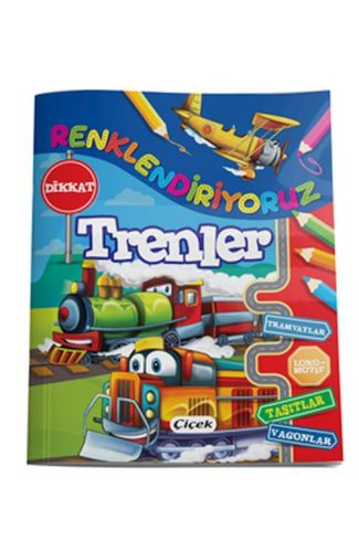 Renklendiriyoruz - Trenler