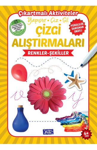 Renkler-Şekiller - Çizgi Alıştırmaları