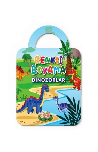 Renkli Boyama Dinozorlar