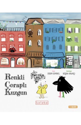 Renkli Çoraplı Kuzgun