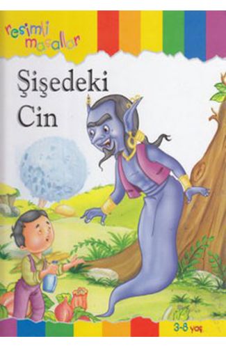 Resimli Masallar - Şişedeki Cin (Ciltli)