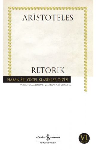 Retorik - Hasan Ali Yücel Klasikler