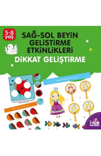 Sağ-Sol Beyin Geliştirme Etkinlikleri -  Dikkat Geliştirme