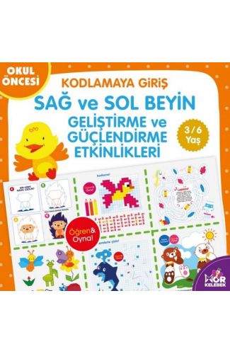 Sağ-Sol Beyin Geliştirme ve Güçlendirme Etkinlikleri - Kodlamaya Giriş