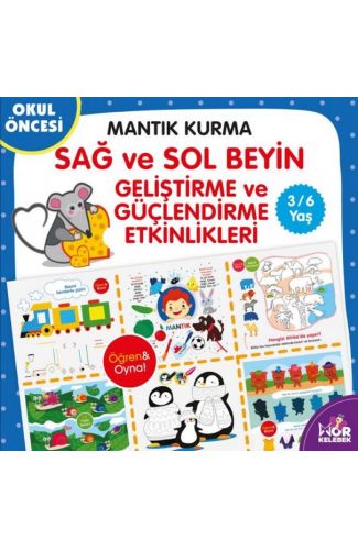Sağ-Sol Beyin Geliştirme ve Güçlendirme Etkinlikleri - Mantık Kurma
