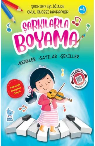 Şarkılarla Boyama (4 Kitap)