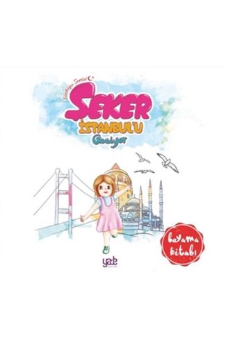 Şeker İstanbul'u Geziyor - Boyama Kitabı