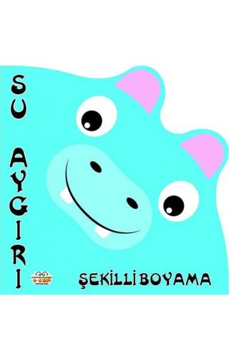 Şekilli Boyama Su Aygırı