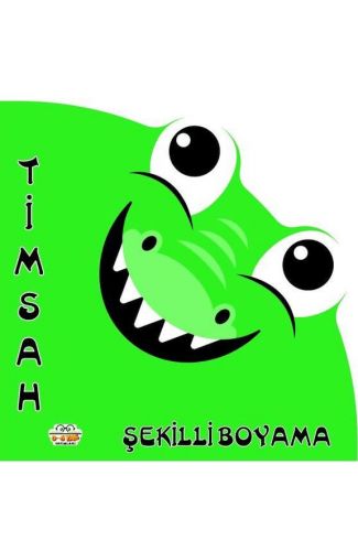 Şekilli Boyama Timsah