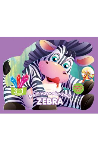 Şekilli Hayvanlar Serisi - Zebra
