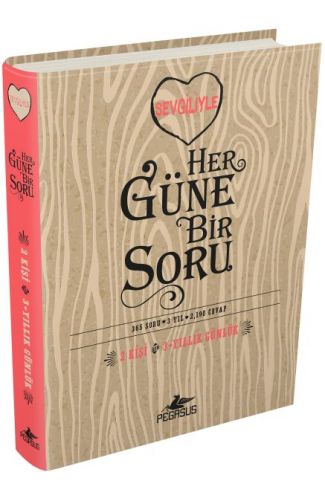 Sevgiliyle Her Güne Bir Soru (Ciltli)