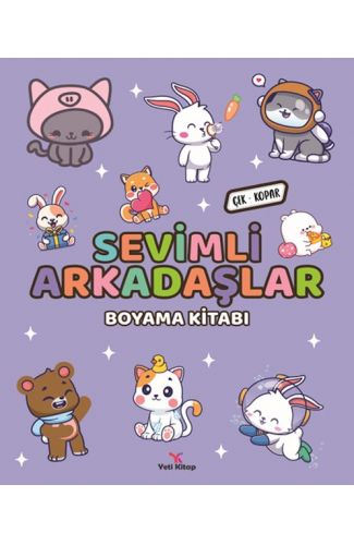 Sevimli Arkadaşlar Boyama Kitabı