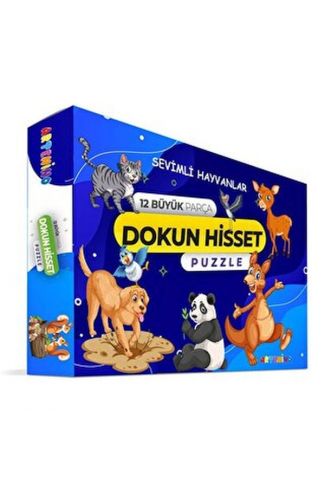 Sevimli Hayvanlar - Dokun Ve Hisset Puzzle