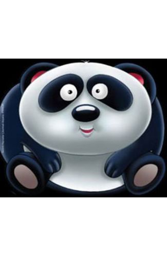 Sevimli Hayvanlar Çıkartmalı Boyama Panda