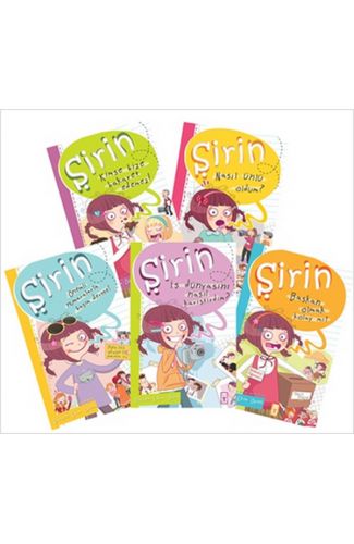 Şirin İş Başında - 01 Set (5 Kitap Takım)
