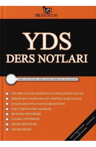 Sokak Kitapları Yayınları YDS Ders Notları