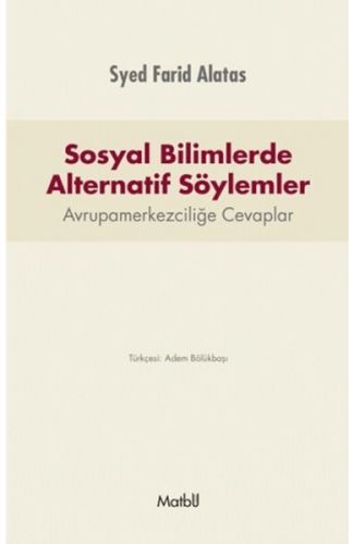 Sosyal Bilimlerde Alternatif Söylemler