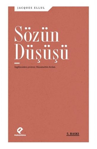 Sözün Düşüşü