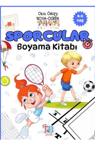 Sporcular Boyama Kitabı