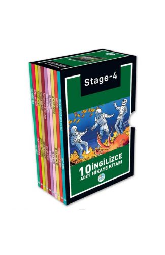 Stage 4 İngilizce Hikaye Seti - 10 Kitap Takım