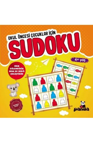 Sudoku 4+ Yaş - Okul Öncesi Çocuklar İçin