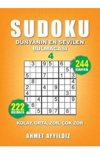 Sudoku Dünyanın En Sevilen Bulmacası 4