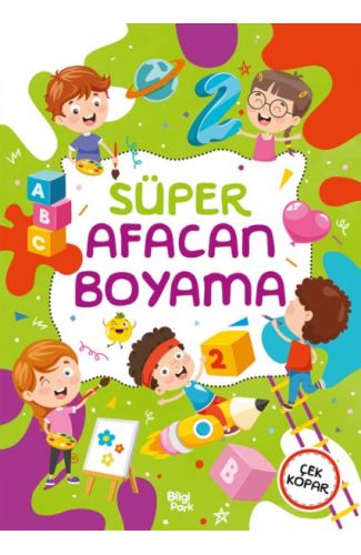 Süper Afacan Boyama Kitabı