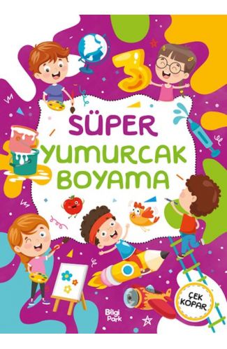 Süper Yumurcak Boyama Kitabı