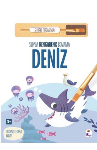 Suyla Rengarenk Boyama - Deniz (Sihirli Fırçasıyla)
