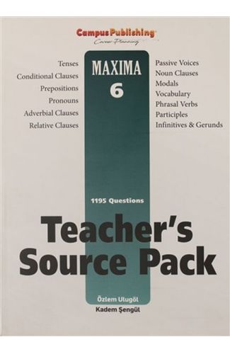 Teacher's Source Pack - Maxima 6