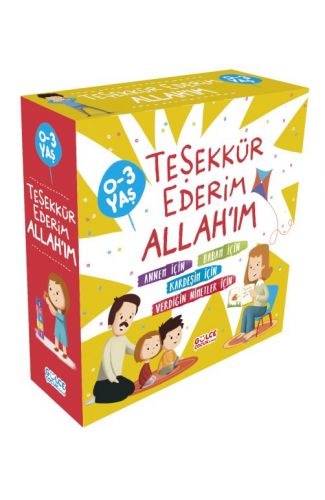 Teşekkür Ederim Allah'ım (4 Kitap Takım)