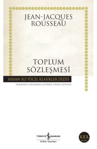 Toplum Sözleşmesi - Hasan Ali Yücel Klasikleri