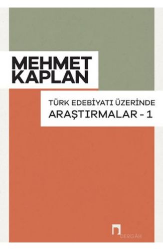 Türk Edebiyatı Üzerinde Araştırmalar-1