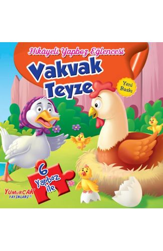 Vakvak Teyze - Hikayeli Yapboz Eğlencesi (6 Yapboz İle)