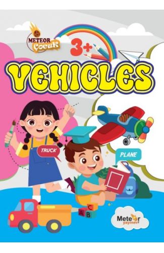Vehıcles (Araçlar) Türkçe – İngilizce Boyama Kitabı
