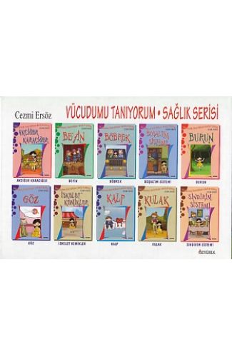 Vücudumu Tanıyorum Sağlık Serisi (10 Kitap)