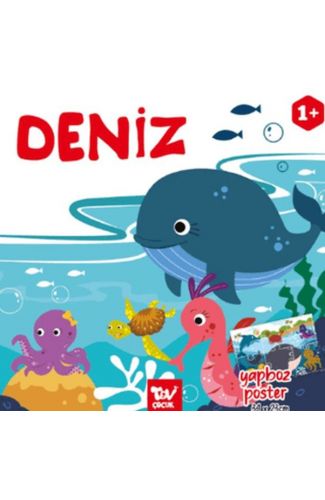 Yapboz Poster Kitap Deniz