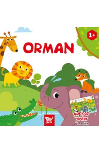 Yapboz Poster Kitap Orman