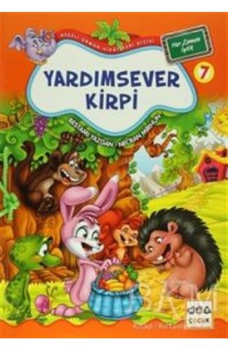 Yardımsever Kirpi / Neşeli Orman Hikayeleri (Büyük Boy)