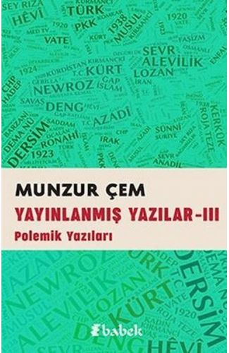 Yayınlanmış Yazılar -3